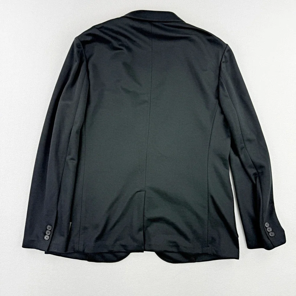 14TH & UNION Mens Unstructured Blazer Jacket‎ Size L Black NWT